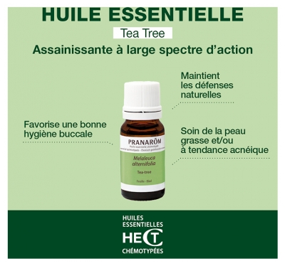 Pranarôm Huile Essentielle Tea-Tree (Melaleuca alternifolia) 10 ml