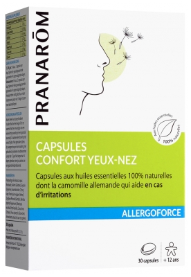 Pranarôm Allergoforce Kapseln Augen- Nasen-Komfort 30 Kapseln