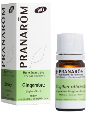 Pranarôm Inkivääri Eteerinen Öljy (Zingiber officinale) Bio 5 ml