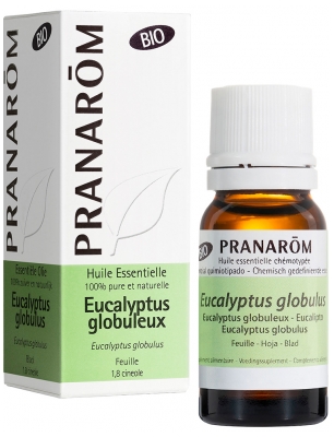 Pranarôm Bio Aceite Esencial de Eucalipto Globulus (Eucalyptus globulus) 10 ml