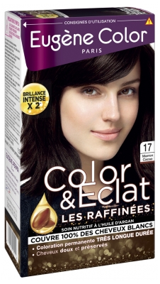 Eugène Color Color & Eclat - Les Raffinées Very Long Lasting Permanent Haircolour - Kolor: 17 Cocoa Brown