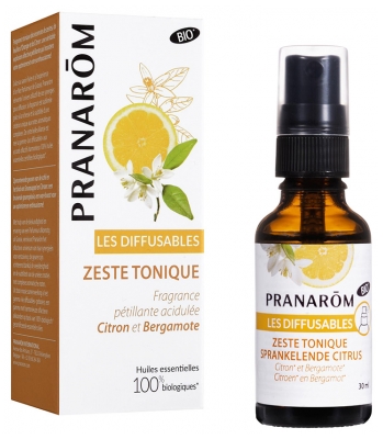 Pranarôm Les Diffusables Zeste Tonique Spray Bio 30 ml