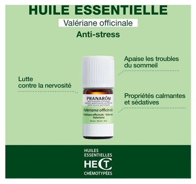 Pranarôm Huile Essentielle Valériane Officinale (Valeriana officinalis) 5 ml