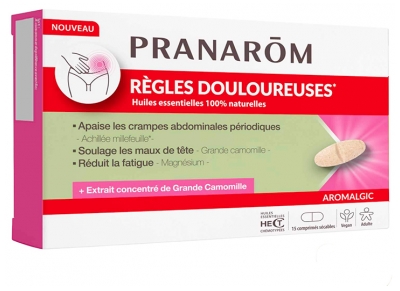 Pranarôm Aromalgic Smertefuld Menstruation 15 Tabletter