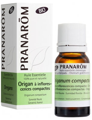Pranarôm Luomu Tiiviskukkainen Oregano Eteerinen Öljy (Origanum compactum) Bio 10 ml