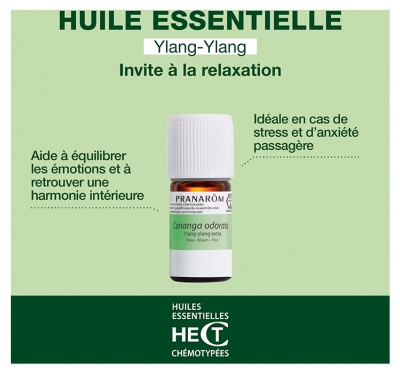 Pranarôm Huile Essentielle Ylang-Ylang Extra (Cananga odorata) 5 ml