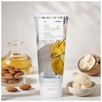 Korres Citrus Kūno Pienelis 200 ml