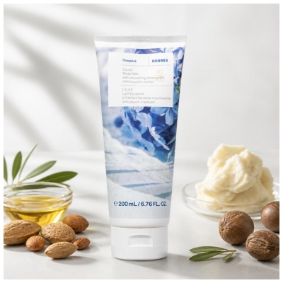 Korres Alyvų pienelis kūnui 200 ml