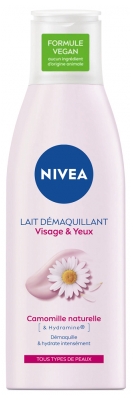 Nivea Sejas un acu grima noņemšanas piens 200 ml