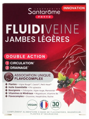 Santarome Fluidiveine Leichte Beine 30 Tabletten