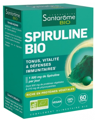 Santarome Biologische Spirulina 60 Tabletten