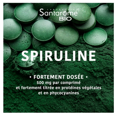 Santarome Spiruline Bio 60 Comprimés