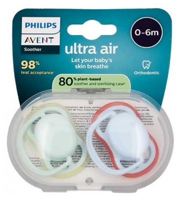Avent Ultra Air 2 Lollipops Ortodontiche 0-6 Mesi