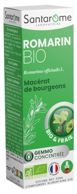 Santarome Izvleček rožmarina Bio 30 ml