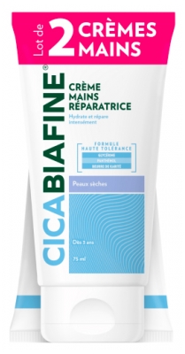 CicaBiafine Intensywnie Regenerujący Krem do Rąk 2 x 75 ml
