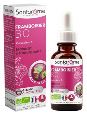 Santarome Organic Raspberry 30 ml