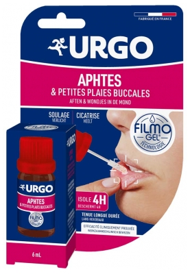 Urgo Filmogel Blåsor & Små Sår i Munnen 6 ml