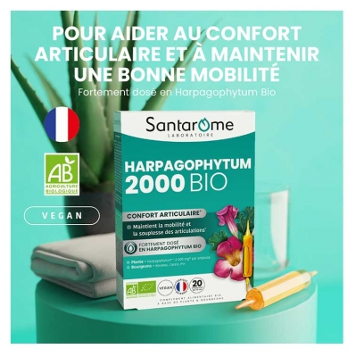 Santarome Harpagophytum Bio 2000 20 Ampoules