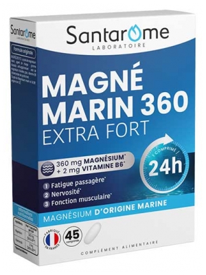 Santarome Magné Marin 360 Extra Fort 45 Comprimés