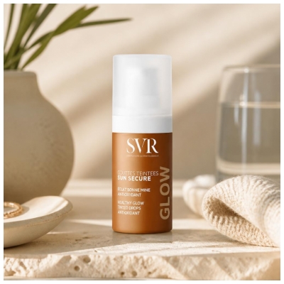 SVR Sun Secure Glow Tonētie Pilieni 15 ml