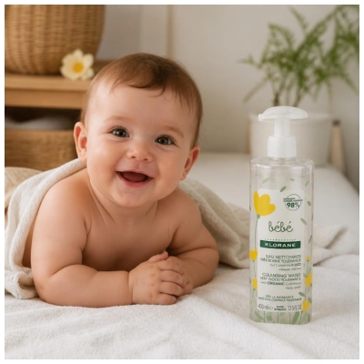 Apa de toaletă Klorane Baby 400 ml