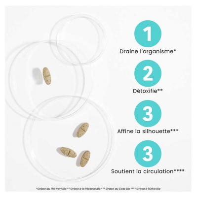 Santarome Rétention d'Eau Bio 15 Comprimés