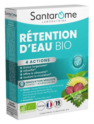 Santarome Organická Retence Vody 15 Tablet