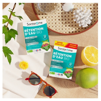Santarome Rétention d'Eau Bio 30 Comprimés Offre Spéciale