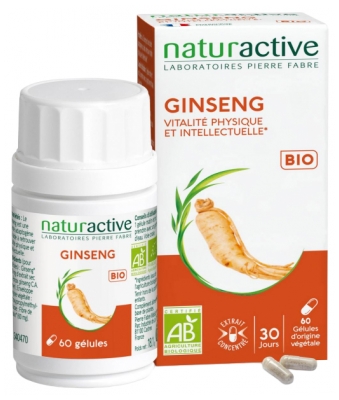 Naturactive Ginseng Ecológico 60 Cápsulas