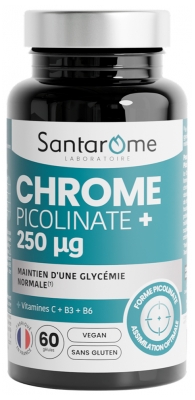 Santarome Chrom Picolinate+ 250 µg 60 Kapseln