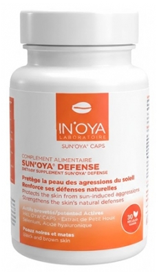 In'Oya Sun'Oya Caps Défense pour Peaux Noires et Mates 30 Gélules