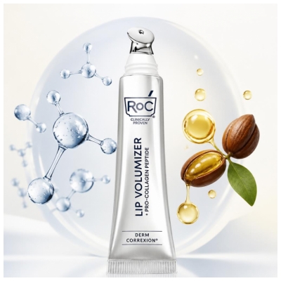 RoC Derm Correxion Lip Volumizer Lūpų putlinamasis serumas 10 ml