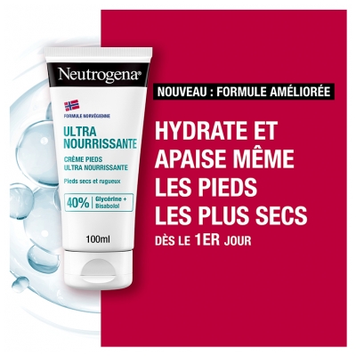 Neutrogena Ultra Nourishing Crème Pieds Ultra Nourrissante 100 ml
