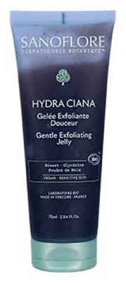 Sanoflore Hydra Ciana Gel Esfoliante Delicato Biologico 75 ml