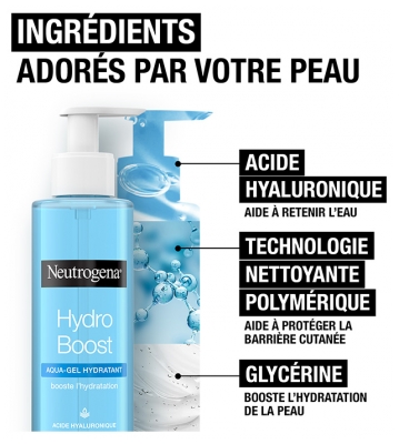 Neutrogena Hydro Boost Aqua-Gel Nettoyant 200 ml