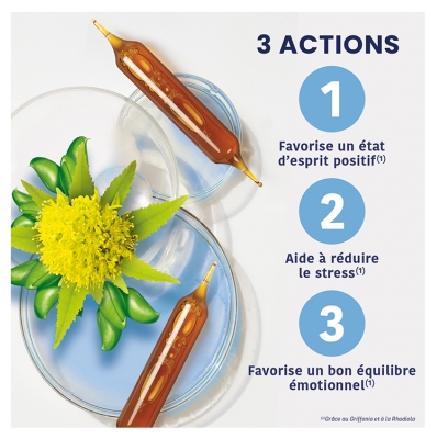 Santarome Griffonia Rhodiola 20 Ampoules