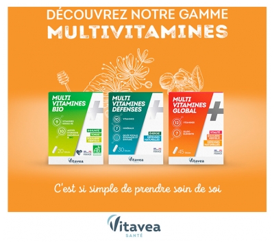 Vitavea Multivitamines Booster 45 Gélules