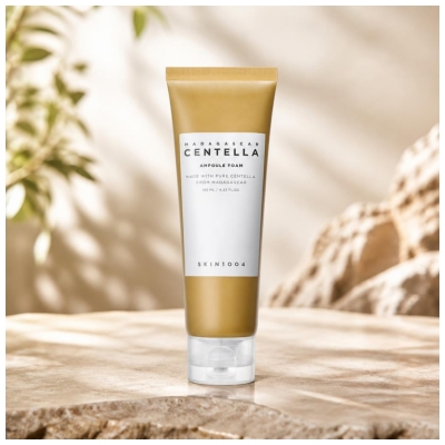 Skin1004 Madagaskaro Centella Ampulės putojantis prausiklis 125 ml