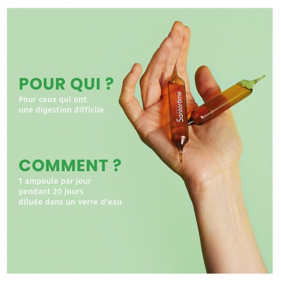 Santarome Bio Radis Noir Bio 20 Ampoules