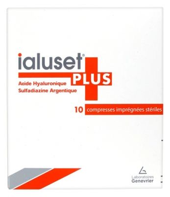 Laboratoires Genevrier IALUSET PLUS 10 Sterylne Kompresy Nasycone