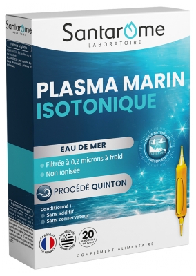 Santarome Isotonisches Meeresplasma 20 Ampullen
