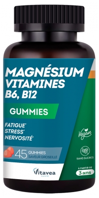 Vitavea Magnesium Vitamine B6 B12 45 Gummies