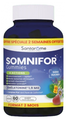 Santarome Somnifor 60 Gummies