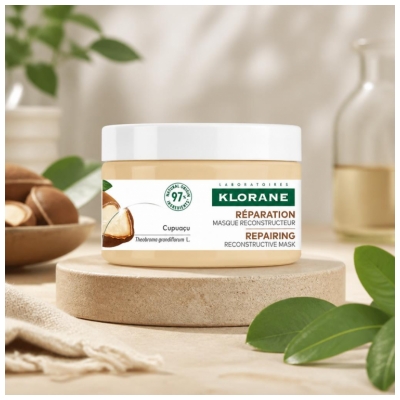 Klorane Mascarilla Reparadora Reconstructiva con Cupuaçu 250 ml