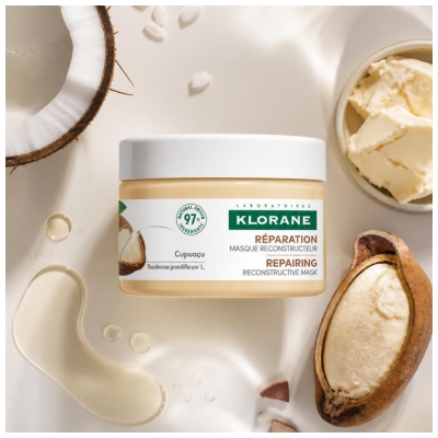 Klorane Mascarilla Reparadora Reconstructiva con Cupuaçu 250 ml