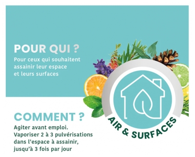 Santarome Spray Assainissant aux 20 Huiles Essentielles Bio 200 ml