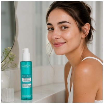 L'Oréal Paris Bright Reveal Seruminis valiklis nuo netobulumų 150 ml