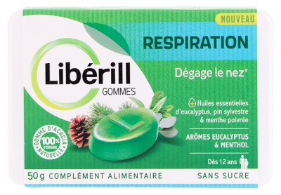 Libérill Bomboane Respirație 50 g