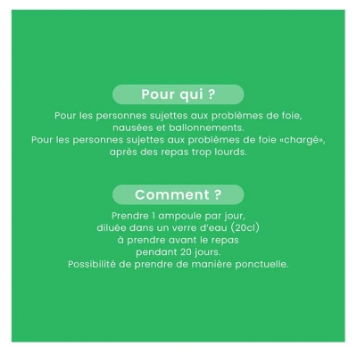 Santarome Bio Bien-Être du Foie Bio 30 Ampoules