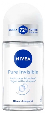 Nivea Pure Invisible Déodorant Anti-Transpirant 72H Roll-On 50 ml